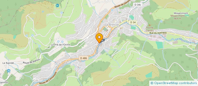 localisation de l'entreprise SARL PACO-MA à LA BRESSE