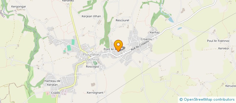 localisation de l'entreprise SARL PADYE  PLOUNEVEZ-LOCHRIST