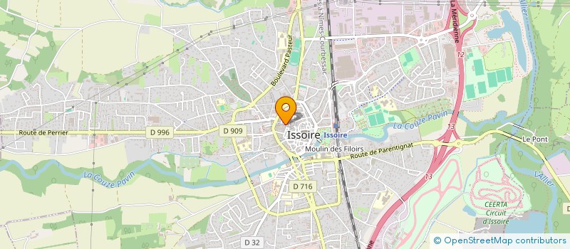 localisation de l'entreprise SARL PAGESSE ET FILS  BRENAT