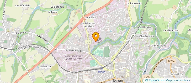 localisation de l'entreprise SARL PAIN D'EPICES à TADEN