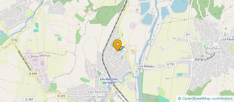 localisation de l'entreprise SARL PAIS à LES MARTRES-DE-VEYRE
