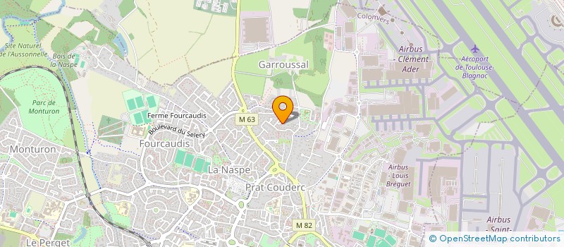 localisation de l'entreprise SARL PAJUL à COLOMIERS