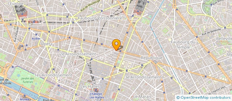 localisation de l'entreprise SARL PAK à PARIS