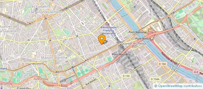 localisation de l'entreprise SARL PAK ENTREPRISE à PARIS