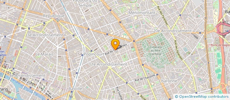 localisation de l'entreprise SARL PAK MODE  PARIS