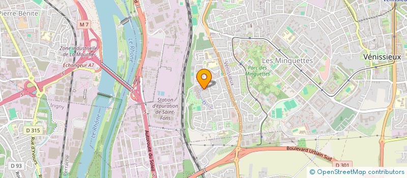 localisation de l'entreprise SARL PALABRES FOOD  SAINT-FONS