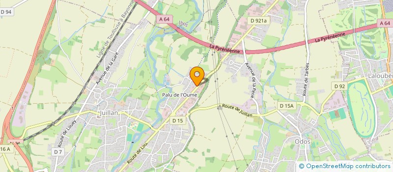 localisation de l'entreprise SARL PALISSE BECHKA  JUILLAN