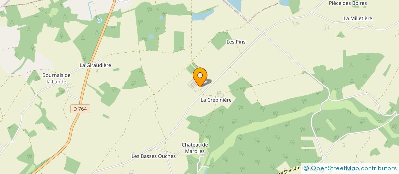 localisation de l'entreprise SARL PALMDAT  GENILLE