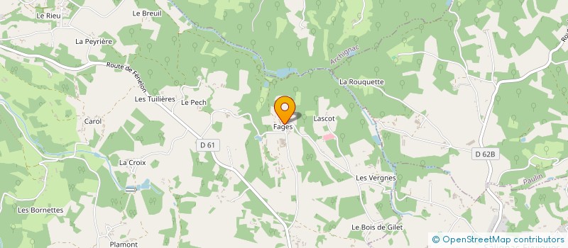 localisation de l'entreprise SARL PALMI PERIGORD NOIR à SAINT-GENIES