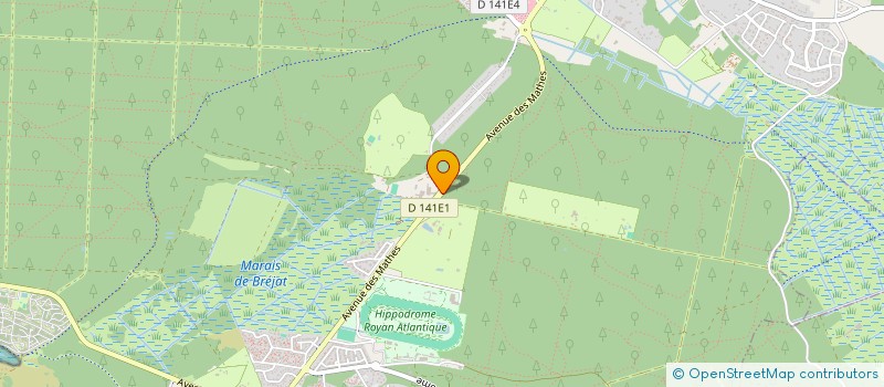 localisation de l'entreprise SARL PALMYRE PLAISIRS  LES MATHES