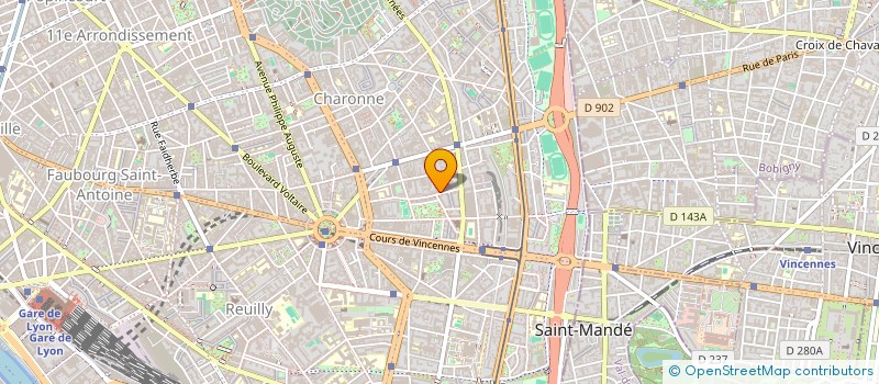 localisation de l'entreprise SARL PAM INDUSTRIE à PARIS