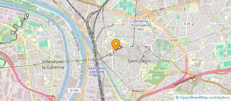 localisation de l'entreprise SARL PAMA à SAINT-DENIS