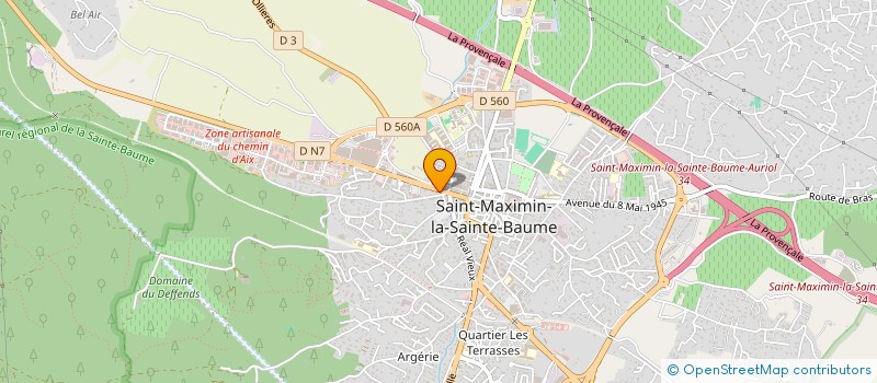 localisation de l'entreprise SARL PAMICHE  SAINT-MAXIMIN-LA-SAINTE-BAUME