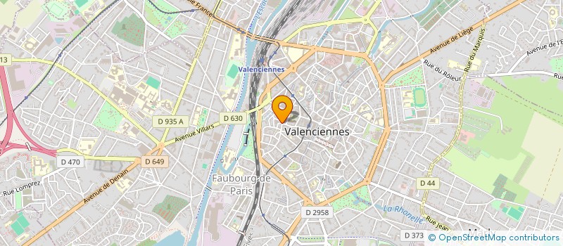 localisation de l'entreprise SARL PANAMA à VALENCIENNES