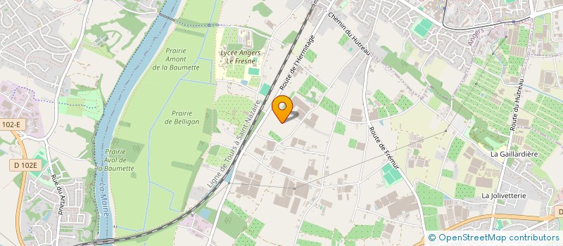 localisation de l'entreprise SARL PANCHEVRE à STE GEMMES SUR LOIRE