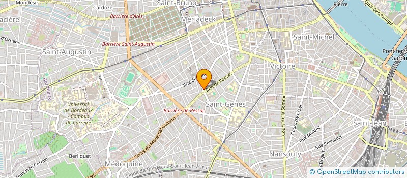 localisation de l'entreprise SARL PANDA EXPRESS  BORDEAUX