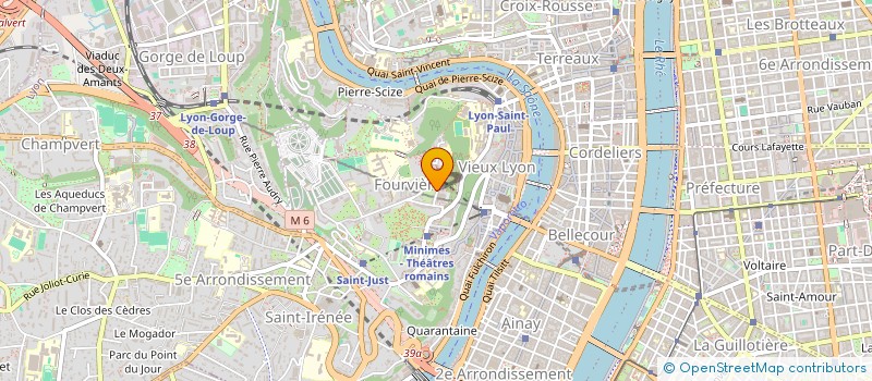 localisation de l'entreprise SARL PANDROT à LYON