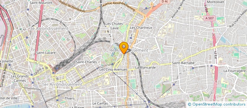 localisation de l'entreprise SARL PANIER GARNI à MARSEILLE