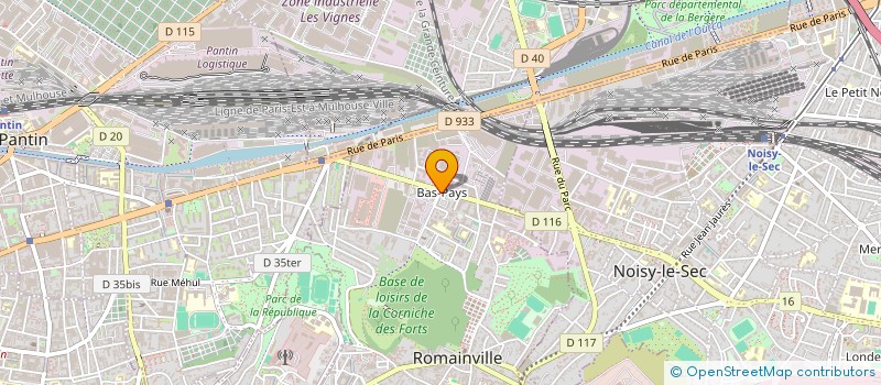 localisation de l'entreprise SARL PANIFICATION KASDI à ROMAINVILLE