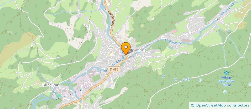 localisation de l'entreprise SARL PANILOR  CORNIMONT