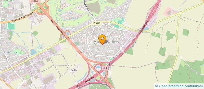 localisation de l'entreprise SARL PANIS ET CIE à BAILLY-ROMAINVILLIERS