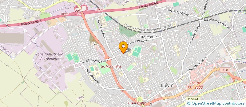 localisation de l'entreprise SARL PANO-RAMA à LIEVIN