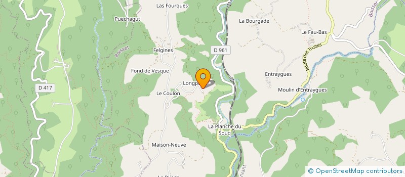 localisation de l'entreprise SARL PANZER-KAMPF WAGEN à SAINT-SANTIN-DE-MAURS
