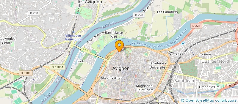 localisation de l'entreprise SARL PAOLI-FAB  AVIGNON