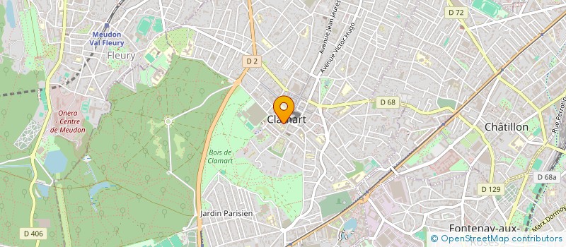 localisation de l'entreprise SARL PAOLINI à CLAMART