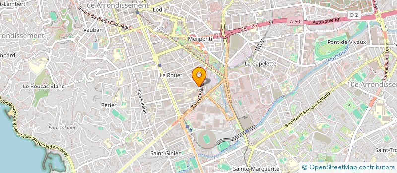 localisation de l'entreprise SARL PAPAGNO  MARSEILLE