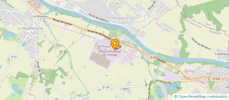 localisation de l'entreprise SARL PAPAIX ASSAINISSEMENT à BESSIERES