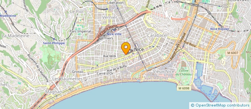 localisation de l'entreprise SARL PAPALUDA à NICE