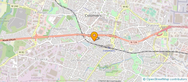 localisation de l'entreprise SARL PAPAYE à COLOMIERS