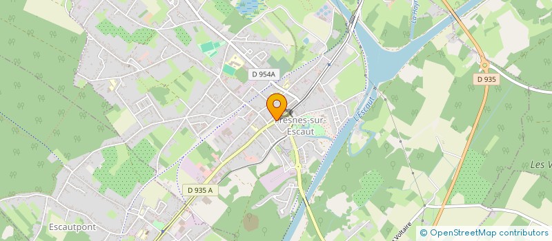 localisation de l'entreprise SARL PAPIN  FRESNES-SUR-ESCAUT