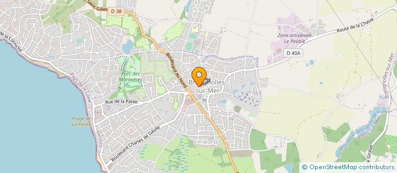 localisation de l'entreprise SARL PARA MEDIC - 85 à BRETIGNOLLES-SUR-MER