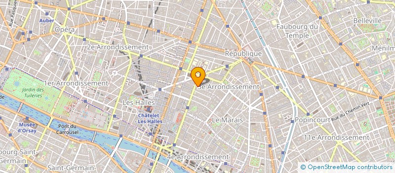 localisation de l'entreprise SARL PARADIS SUCRE  PARIS