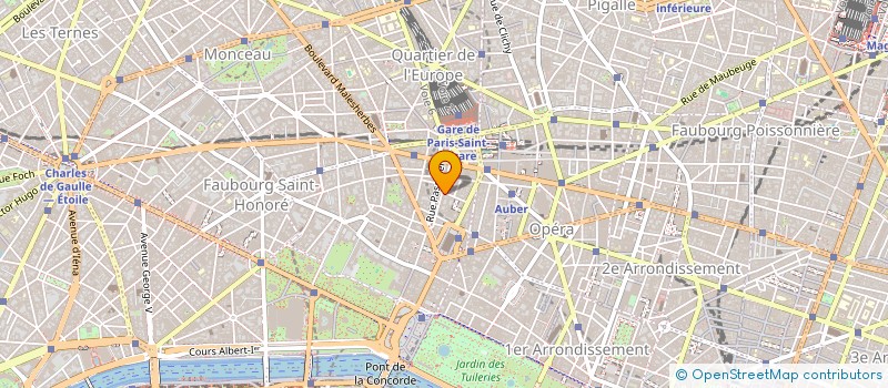 localisation de l'entreprise SARL PARADISO  PARIS