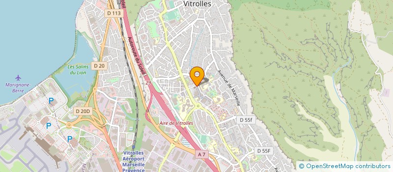 localisation de l'entreprise SARL PARADOX'13 à VITROLLES