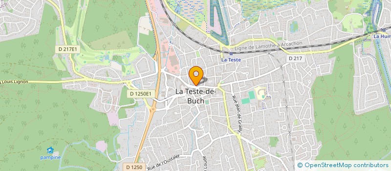 localisation de l'entreprise SARL PARADOXE  LA TESTE-DE-BUCH