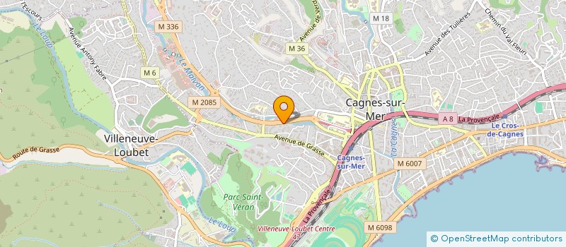 localisation de l'entreprise SARL PARAMUS à CAGNES-SUR-MER