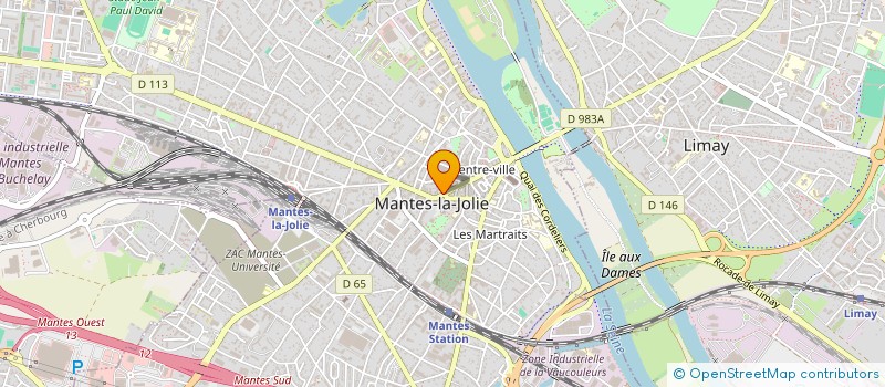 localisation de l'entreprise SARL PARAPHARMACIE DU GRAND CERF  MANTES-LA-JOLIE