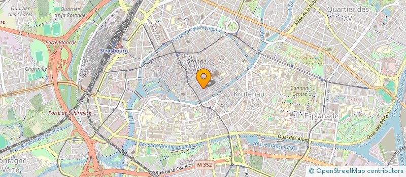 localisation de l'entreprise SARL PARDAL  STRASBOURG