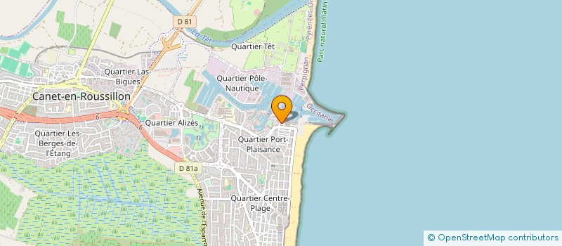 localisation de l'entreprise SARL PARENT ET FILS TRAITEURS à CANET-EN-ROUSSILLON
