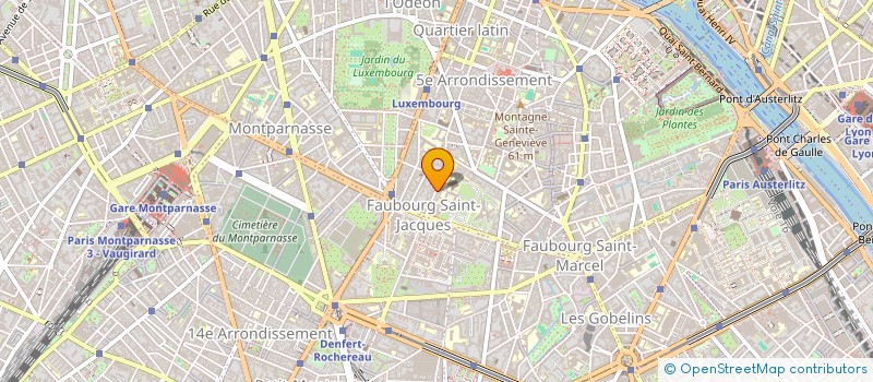 localisation de l'entreprise SARL PARHOS  PARIS