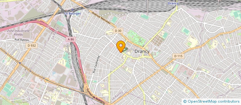 localisation de l'entreprise SARL PARIBAT à DRANCY