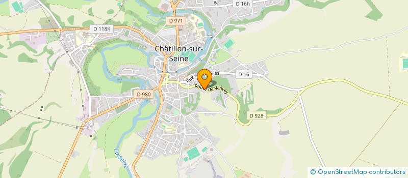 localisation de l'entreprise SARL PARIETTI à CHATILLON-SUR-SEINE