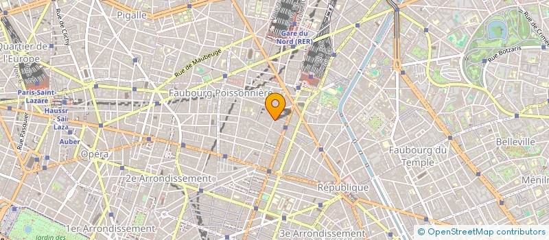 localisation de l'entreprise SARL PARIS 2000  PARIS