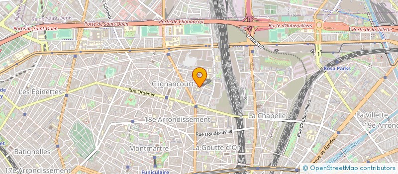 localisation de l'entreprise SARL PARIS CINES à PARIS