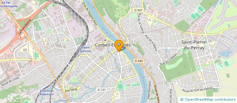 localisation de l'entreprise SARL PARIS GOLD à CORBEIL-ESSONNES
