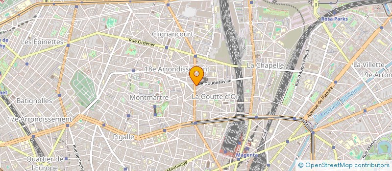 localisation de l'entreprise SARL PARIS ILE DE FRANCE TRANSPORT à PARIS